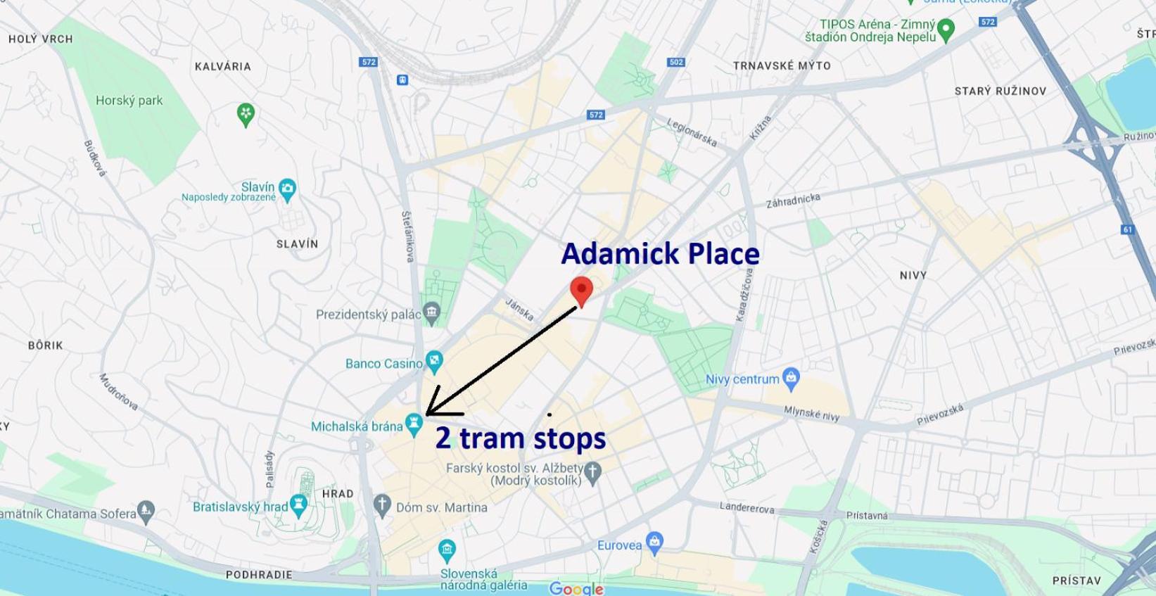 Adamick Place In City Centre With Free Parking Apartment Bratislava Exterior photo